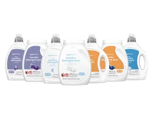 Amazon Basics Concentrated Liquid Laundry Detergent, Free & Clear, 110 loads, 82.5 Fl Oz (Previously Solimo) Free Clear - product information 4