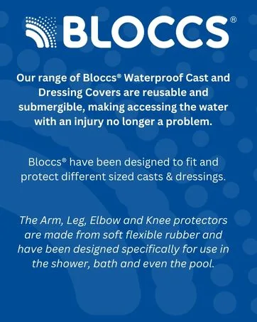 Bloccs Waterproof Cast Protector Leg - #CSL75-L - Child Short Leg - (Large) Large (Pack of 1) - About Bloccs