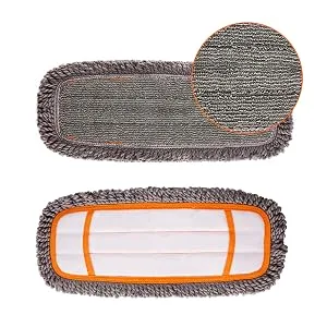 CLEANHOME Mops for Floor Cleaning with 3 Different Washable Mop Pads and Extendable 55 Long Handle, Multifunction Dust Mop for Hardwood,Marble,Tile Floor Mopping Mop two - product information 6