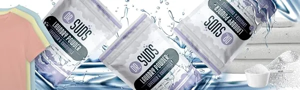 New Dr Suds Natural Laundry Detergent Powder 100+ Loads Lavender Chamomile Made with Natural Earth Minerals 64 Ounces - lavender laundry powder he washer