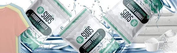New Dr Suds Natural Laundry Detergent Powder 100+ Loads Eucalyptus & Peppermint Made with Natural Earth Ingredients 64 Ounces - dr suds eucalyptus peppermint laundry powder