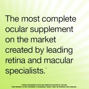 EyeScience Macular Health Beyond AREDS2 Formula, Advanced Ocular Vitamin - Containing Lutein, Zeaxanthin, Bilberry, and Vitamins C, D, E, and B6 (30 Day Supply) - Macular Eye Health