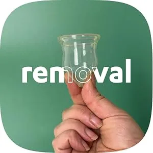 La Cup Luneale - Reusable Stemless Menstrual Cup - Patented Ergonomic Design Created in Collaboration with Midwives - 100% Medical Silicone - 3 Sizes depending on Flow (M - Medium to Heavy Flow) - luneale menstrual cup menstrual cups divacup diva saalt organic period feminine care