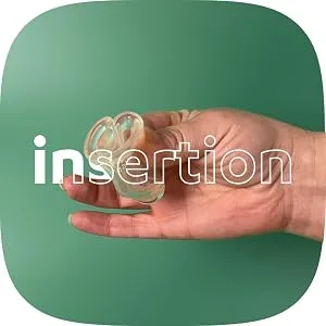 La Cup Luneale - Reusable Stemless Menstrual Cup - Patented Ergonomic Design Created in Collaboration with Midwives - 100% Medical Silicone - 3 Sizes depending on Flow (M - Medium to Heavy Flow) - menstrual cup luneale cups organic saalt diva honeypot period cup