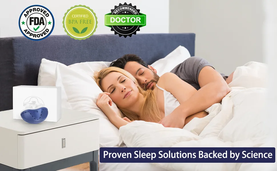 Anti Snoring Device, Adjustable Wind Speed Snoring Solution, Stop Snoring Suitable for Men and Women, Anti-Snoring Devices Nasal Dilator Nose Vents Plugs Blue - anti snoring device