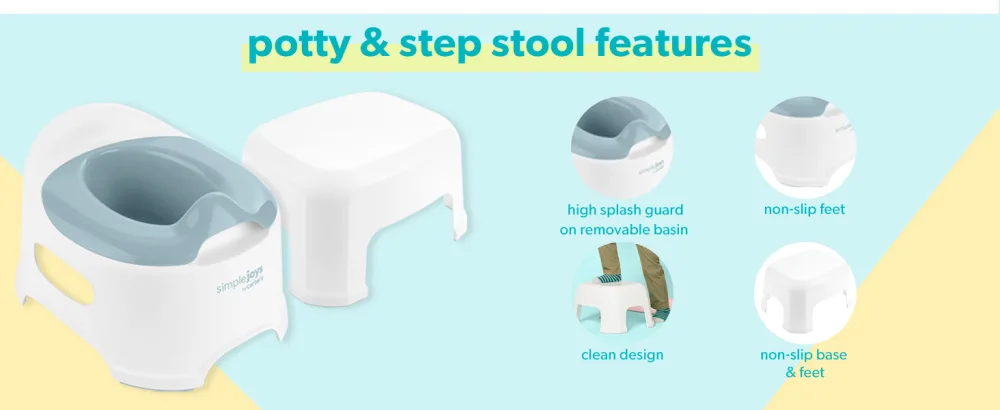 Simple Joys by Carter's Unisex Baby Bather, Elephant, One Size - simple joys potty and step stool product details