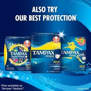 Tampax Cardboard Applicator Tampons, Super Plus Absorbency, Unscented, 20 Count - Pack of 4 (80 Total Count) Super Plus 20 Count (Pack of 4) - product information 7