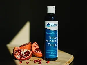 Trace Minerals ConcenTrace Drops | 72+ Minerals, Ionic Liquid Magnesium, Chloride, Potassium | Low Sodium | Energy, Electrolytes, Hydration | 96 Day Supply, 8 fl oz (Pack of 1) - ConcenTrace Minerals