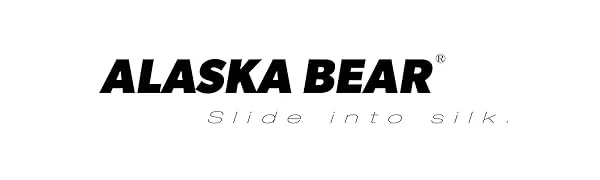 ALASKA BEAR - Natural Silk Liner Gloves Unisex Black Medium - product information 1