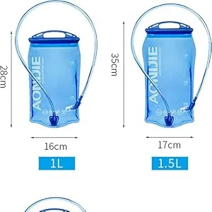 AONIJIE Foldable Hydration Bladder Leakproof Water Bag Water Reservoir For Outdoor Hiking Backpacking Running Cycling (1.5L-TPU) - product information 28