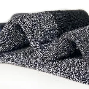 APTYID Men's Ankle Athletic Cushioned Running Socks (6 Pairs) Dark Grey 9-12 - mens socks low cut