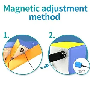 Speed Cube,Professional Magic Cube 3x3x3 of Moyu Weilong WCA Record are Designed specifically for Professional Players to use in competitions (2.2inches) Professional Speed Cube - Magnetic adjustment method