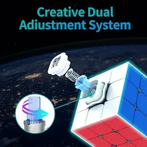 Speed Cube,Professional Magic Cube 3x3x3 of Moyu Weilong WCA Record are Designed specifically for Professional Players to use in competitions (2.2inches) Professional Speed Cube - Top level professional design