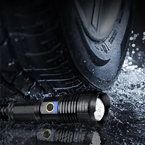 BengMxj Rechargeable LED Flashlights, 90000 High Lumens Flashlight, XHP70 Tactical Flashlight with Zoomable, 5 Modes, Super Bright Waterproof Flashlights for Emergencies, Camping, Hiking - flashlight
