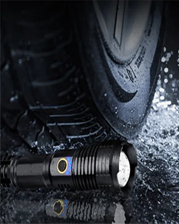 BengMxj Rechargeable LED Flashlights, 90000 High Lumens Flashlight, XHP70 Tactical Flashlight with Zoomable, 5 Modes, Super Bright Waterproof Flashlights for Emergencies, Camping, Hiking - FLASHLIGHT
