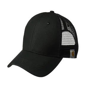 Carhartt Men's Rugged Professional Series Canvas Mesh-Back Cap One Size Black - product information 1