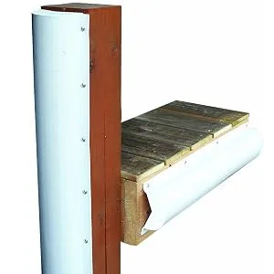 Dock Edge + Air Cushion Profile Corner Outside Premium Dock Guard Black - product information 2