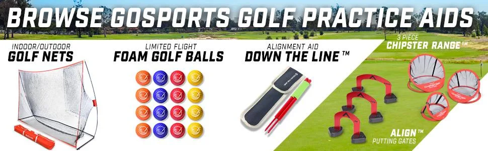 GoSports Universal Golf Practice Net Extender  Protect Your Driving Range Net  Golf Net Attachment for 7 or 10 Golf Nets - golf, training aids