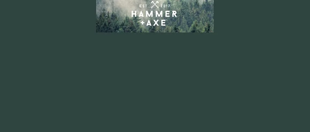 Hammer + Axe Wood Drinking Games, Basketball, Beer Pong Mini, Bottle Cap, Alcohol Board Games - Hammer + Axe Logo