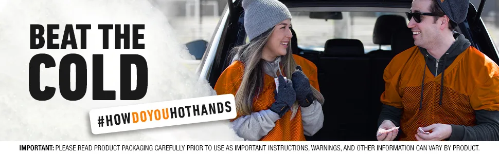 HotHands Hand & Toe Warmers - Long Lasting Safe Natural Odorless Air Activated Warmers - 24 pair hand wormers & 8 pair toe warmers - beat the cold disclaimer