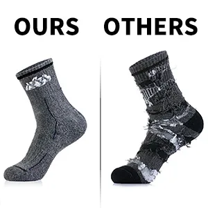 innotree 3 Pack Men's Full Cushioned Hiking Walking Socks, Quarter Crew Socks Men's Quarter - Comfortable