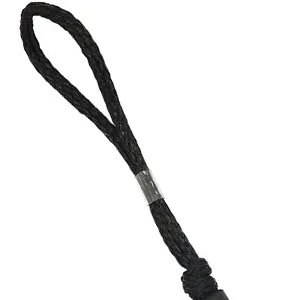 Bungee Dock Line Mooring Rope for Boat 4ft Black 4 Pack - Loop and Sleeve Tube