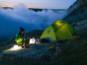 LuminAID PackLite Nova USB Solar Inflatable Waterproof Light Bright White - Solar Powered Camping Lantern