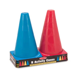 Melissa & Doug 8 Activity Cones - Set of 8 - image