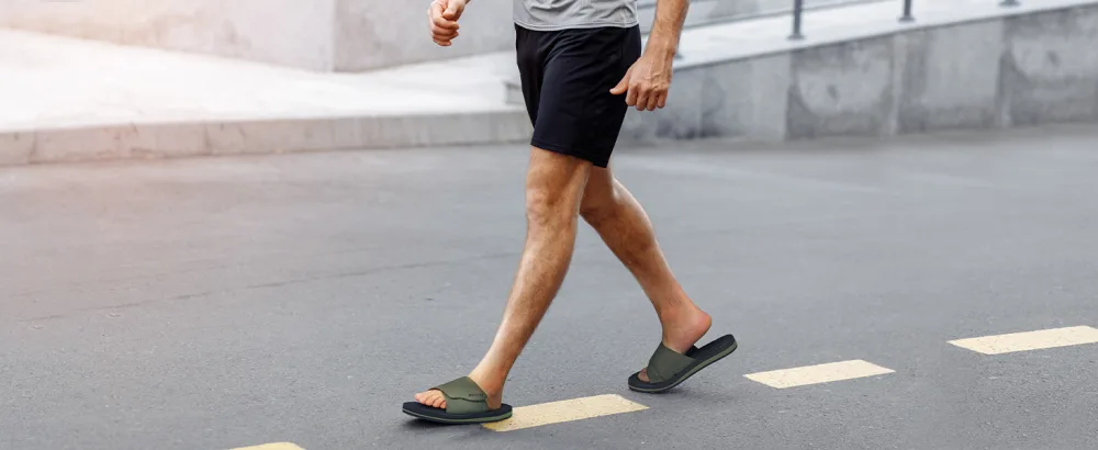 NORTIV 8 Men's Slide Sandals Comfort Lightweight Beach Shoes 11 Black - slides