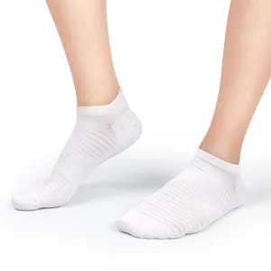 Compression Running Ankle Socks Low Cut(6 Pairs) for Men & Women Black (6 Pairs) Large-X-Large - compression socks men