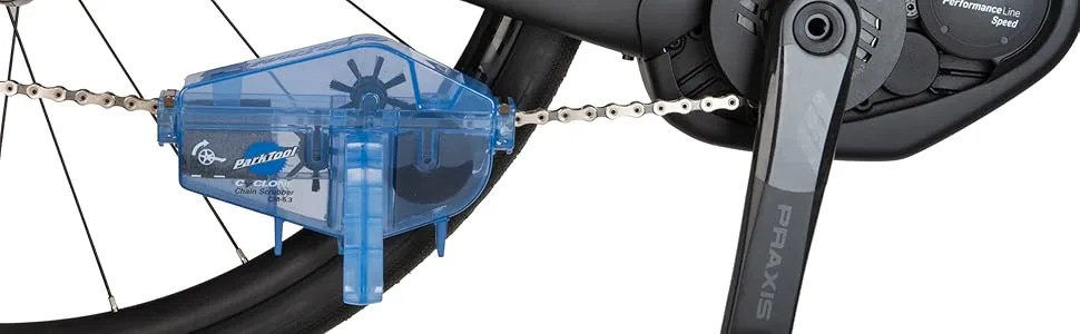 CM-5.3 - Cyclone Chain Scrubber Single - Park Tool chain cleaner cleaning front drive electronic bike drivetrain