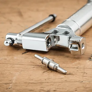 PRO BIKE TOOL Universal Chain Tool with Spare Pushing pin - Compatible with 8-12 Speed Chains Chain Splitter - Silver - example of spare pin separate from the tool