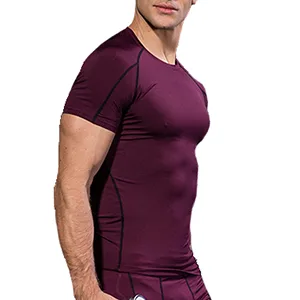 3 Pack Men's Compression Shirts Short Sleeve Workout T-Shirt Cool Dry Undershirts Baselayer Sport Cool Shirt Running Tops Black+white+gray Small - product information 14