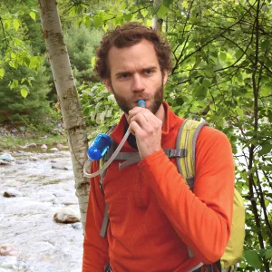 RapidPure Scout Inline Purifier - nature forest travel journey contaminant clear fast hike trail hunting drink purifier concert venue