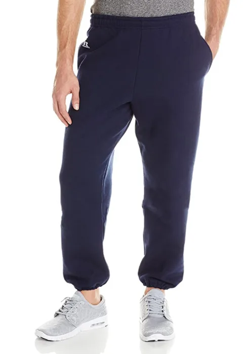 Russell Athletic Dri-Power Fleece Sweatpants & Joggers, Moisture Wicking, With or Without Pockets, Sizes S-4X Open Bottom Large Black - sweatpants