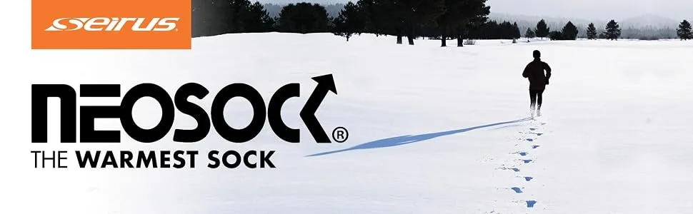 Seirus Innovation Windproof Winter Cold Weather NeoSock Large Black - product information 1
