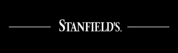 Stanfield's Cotton Rib Combination Top, Grey Heather, Small - Stanfield logo