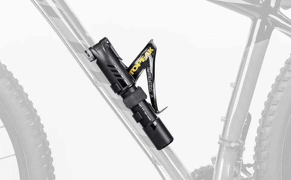 Topeak Mountain TT Twin Turbo Pump Black - product information 3