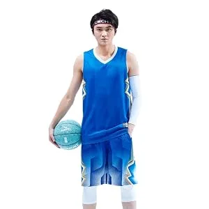 Topeter Mesh Jersey Blank Team Uniform Basketball Jersey Shorts for Sports Scrimmage Yellow 5XL - Basketball Jersey