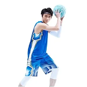 Topeter Mesh Jersey Blank Team Uniform Basketball Jersey Shorts for Sports Scrimmage Yellow 5XL - Sports Uniform for Men