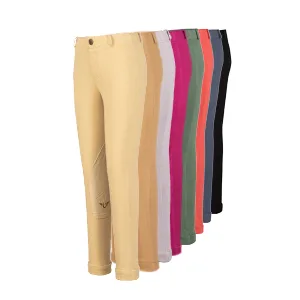 TuffRider Girl's Starter Lowrise Pull-On Jods Breech 6 Sand - product information 5