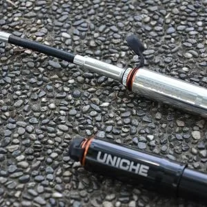 UNICHE Tech HV Bike Frame Pump with Gauge Fits Presta & Schrader - High Volume - Portable Mini Bicycle Pump for Mountain and BMX Bikes, Includes Mount Kit  Large Black - Bike Mini Pump