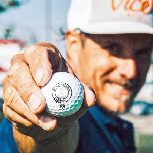 Vice Golf PRO Plus 2020 | 12 Golf Balls | Features: 4-Piece cast Urethane, Maximum Distance, Reduced Driver Spin | More Colors: NEON Lime/RED | Profile: Designed for Advanced Golfers - Vice Golf ball closeup