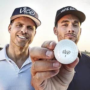 Vice Golf Tour White Golf Balls - VIce Golf founders