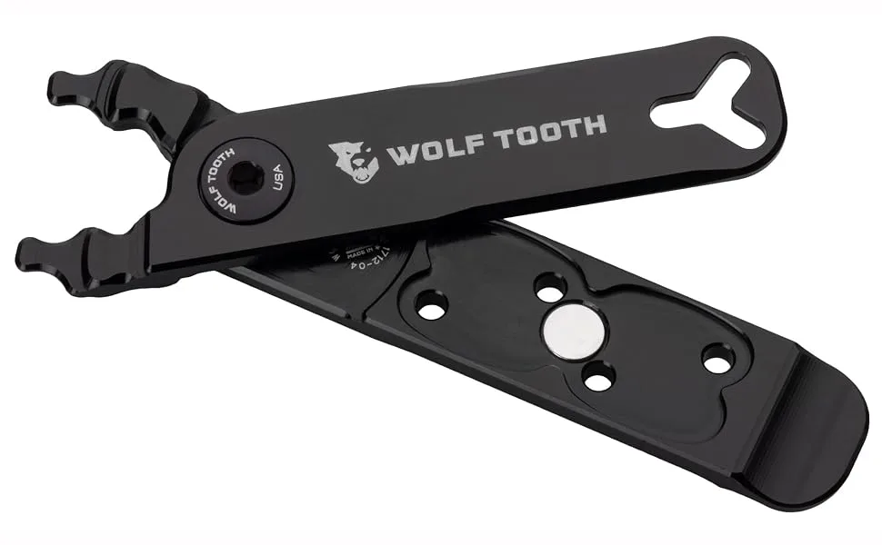 Wolf Tooth Components Pack Pliers - Master Link Combo Pliers - Black - wolf tooth pack pliers
