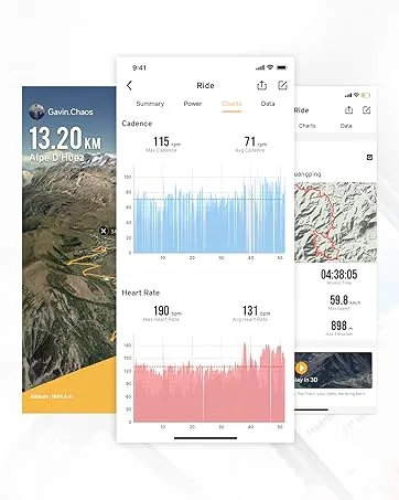XOSS G+ GPS Bike Computer, Bluetooth ANT+ Cycling Computer, Wireless Bicycle Speedometer Odometer with LCD Display, Waterproof MTB Tracker Fits All Bikes Electric Bike (XOSS APP Support) - product information 3