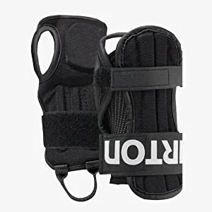 Burton Kids Protective Wrist Guards Small True Black - burton kid