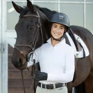 Kerrits Head Turner Tee Black X-Small - Winter Circuit Show Shirt