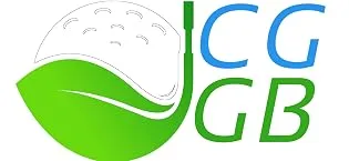 Clean Green Golf Balls Recycled Used Colored Brand Name Bulk Mix - AAA (3A) Good Condition Graded Ball - Includes GolfBalls and Mesh Carrying Bag - CGGB logo