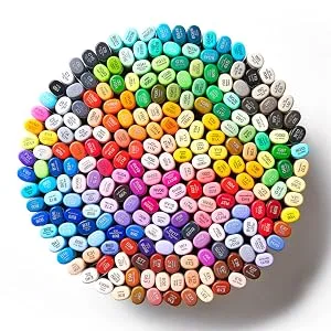 Copic Sketch Alcohol Marker 5 Colors + Multiliner SP Set, Sketching Grays Gray Marker Set - Sketch_available in 358 colors
